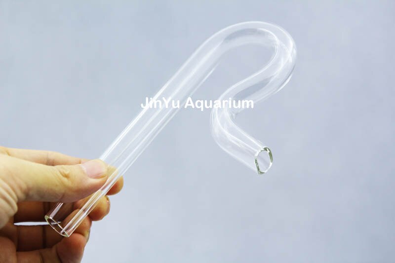 Lilie glas rohr Mini nano 13mm 10mm 17mm zufluss abfluss Jet Energie abfluss fisch pflanzen Panzer Aquarium Filter zubehör