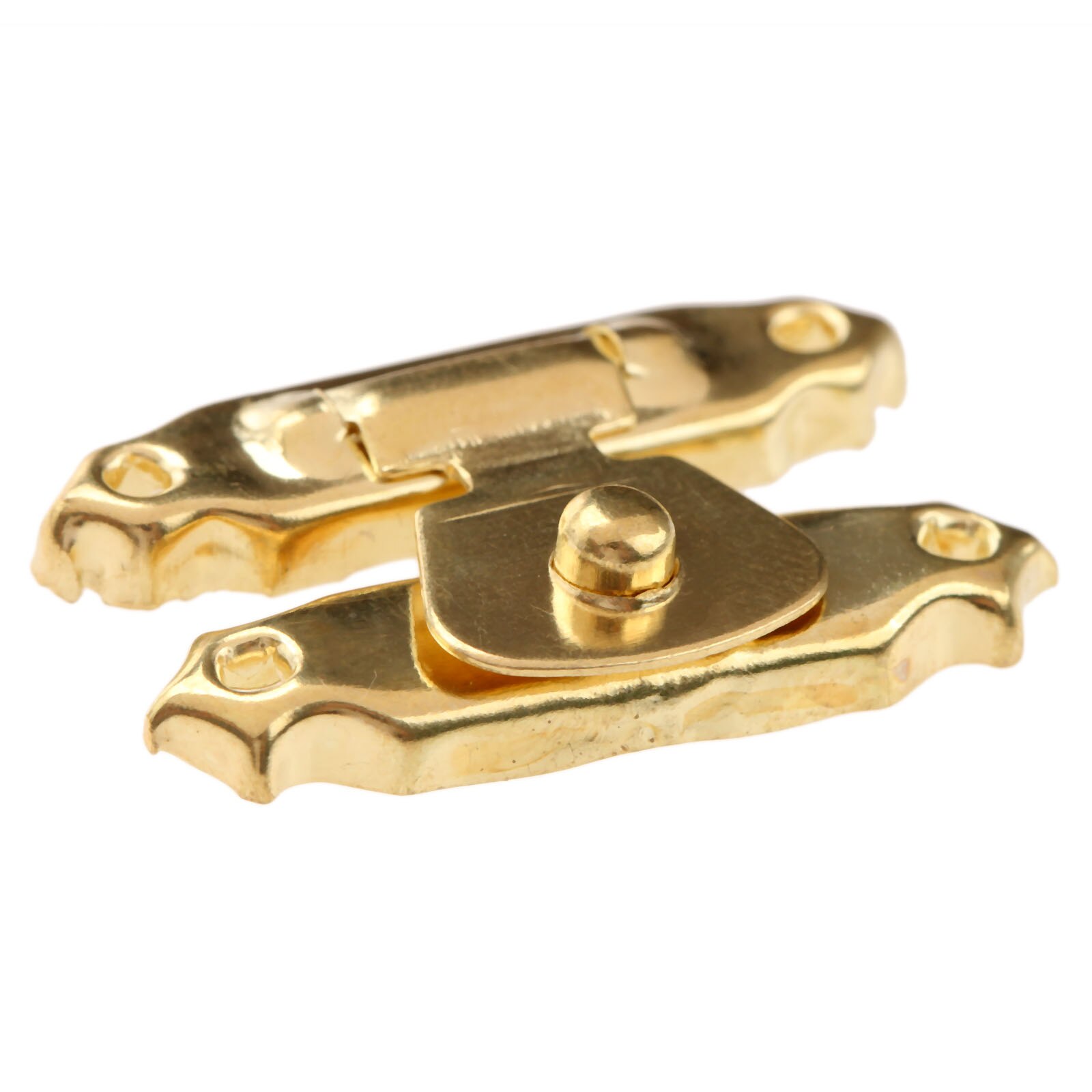 5pcs Antique Bronze Gold Box Hasps Lock Catch Latches for Jewelry Chest Box Suitcase Buckle Clip