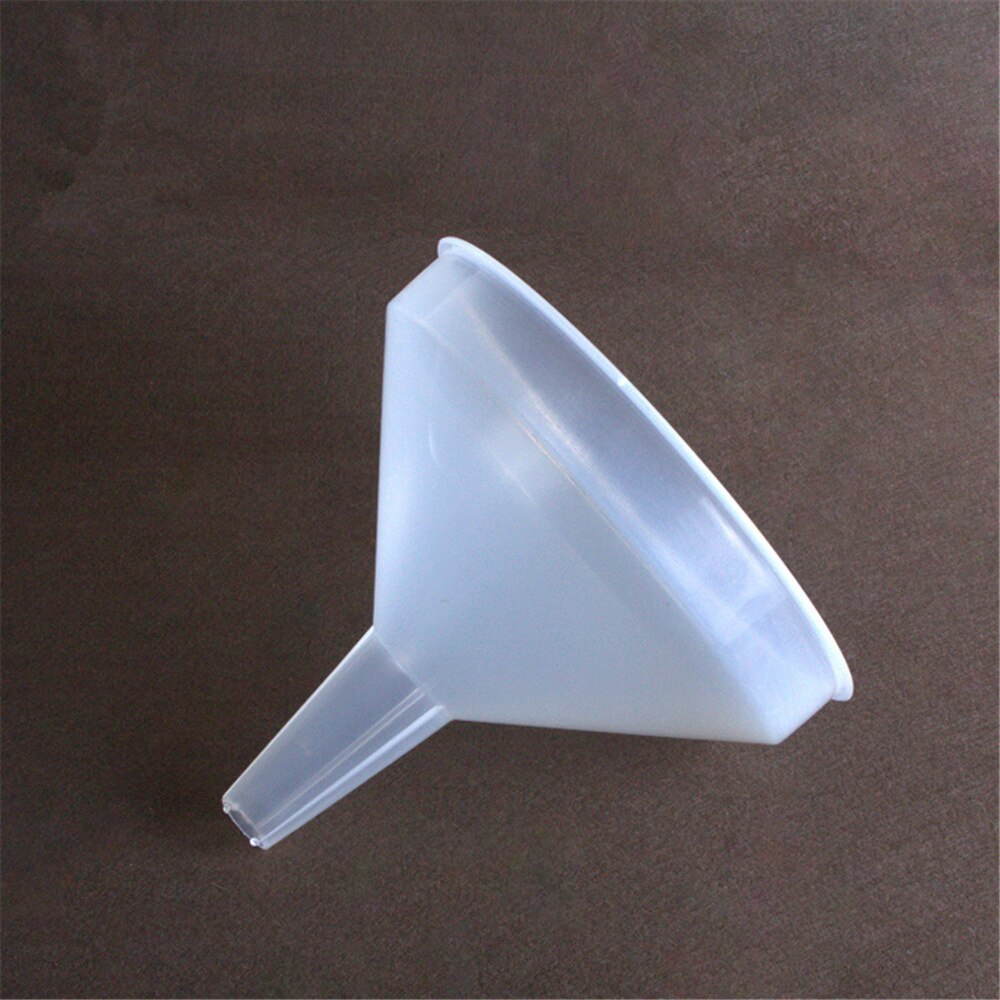 4 st/set 90/170/210/260mm labmaterial med bred mun i plast