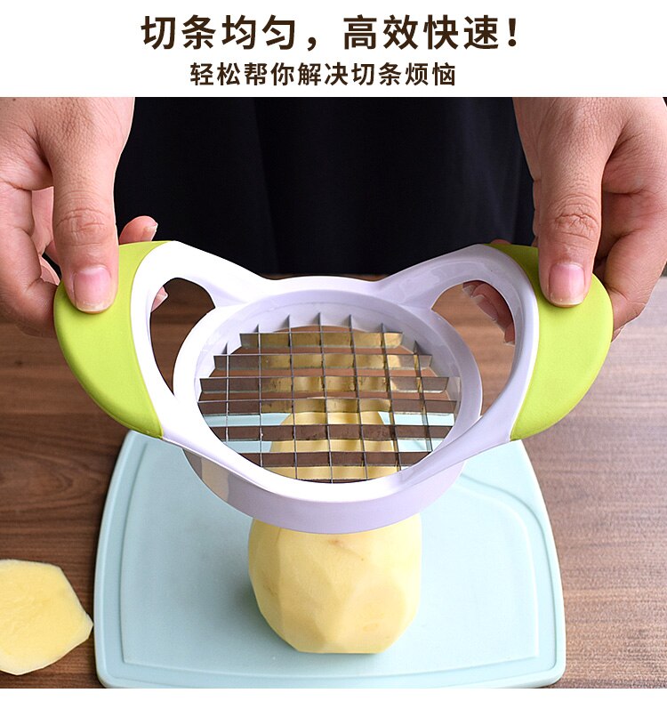 Manual Potato Cutter Machine French Fries Multifunction Vegetable Fruit Potato Cutter Maker Coupe Frites Kitchen Gadgets DG50ST