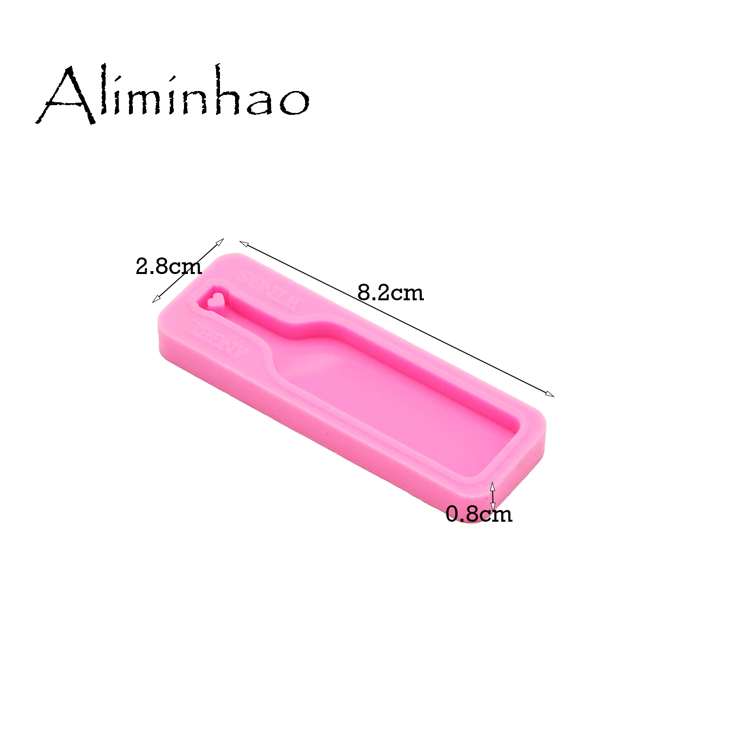 DY0190-Molde de vaso brillante, moldes de silicona epoxi DIY, moldes de Resina de silicona para manualidades, molde para llaveros con forma de botella de vino