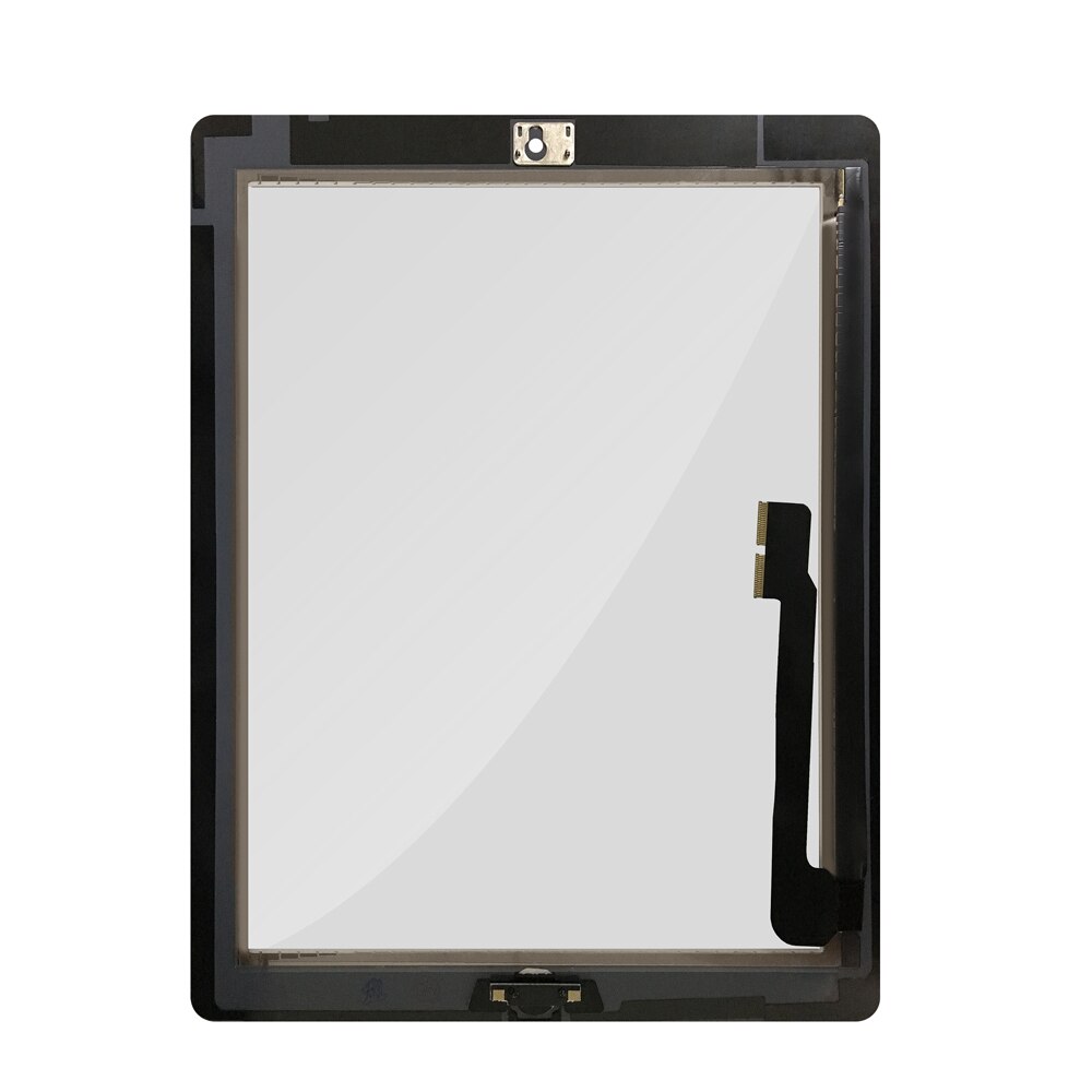 Para iPad 3 A1430 A1416 A1403 pantalla táctil LCD Digitalizador de pantalla táctil Pantalla táctil frontal reemplazo del botón clave partes