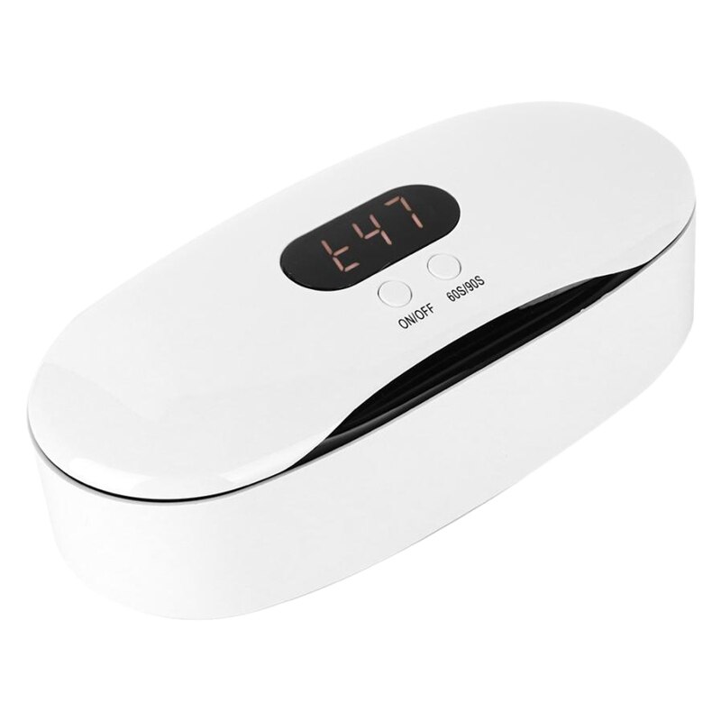 60S/90S UV Cleaning Box Portable USB Power LED UV Disinfection Box For Nail Art Tools