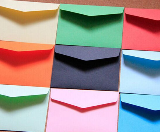 14pcs Kleurrijke Envelop Kraftpapier Envelop Postcard Uitnodiging Brief Briefpapier Party Favor Papieren Zak 11.5x8cm
