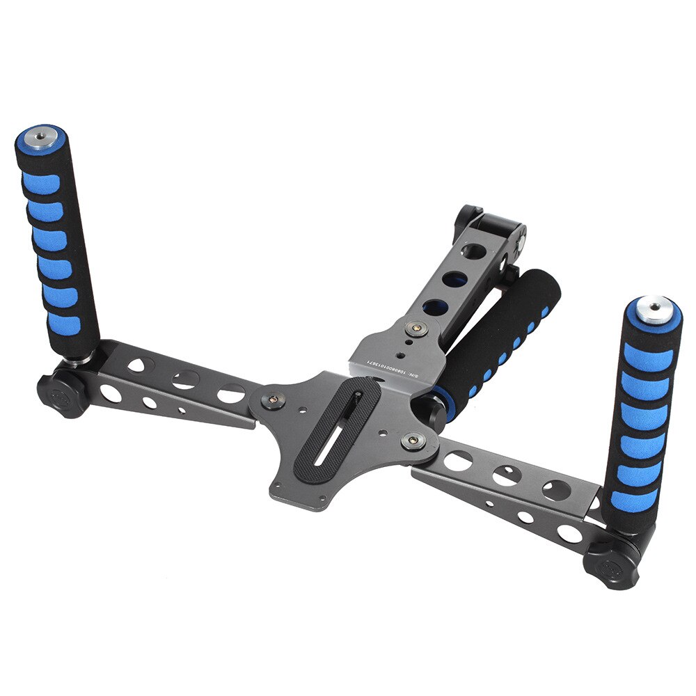 Aluminium Alloy Foldable Tripod DSLR Rig Movie Kit Film Making System Shoulder Mount Support Rig Stabilizer Digital SLR Cameras