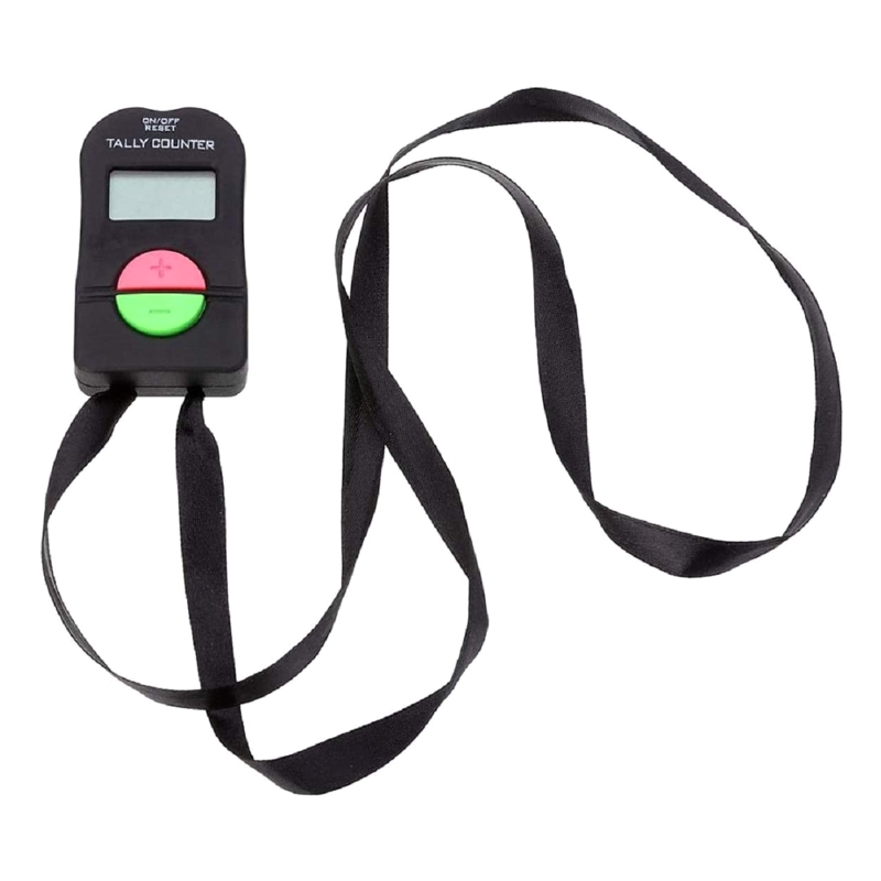 Accurate Electronic Hand Clicker Counter Electronic Up Down Clicker Counter Handheld Mechanical Number Click Counter