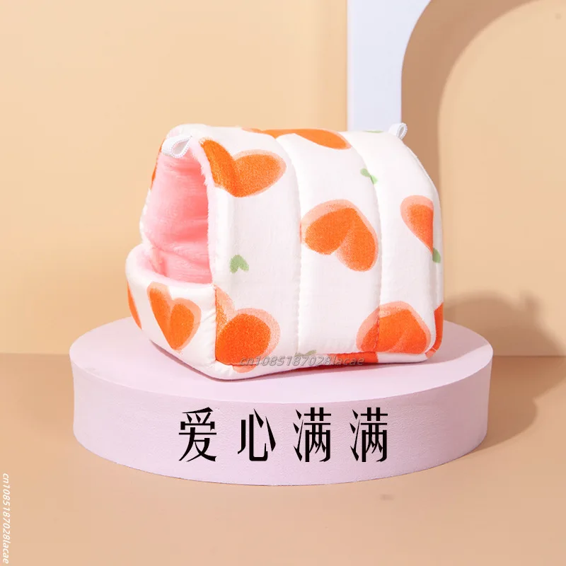 Casa para mascotas, cama para hámster, jaula súper cálida para conejillo de indias, accesorios, cueva, escondite acogedor para erizo, ardilla, jaula colgante para mascotas: XL / plum