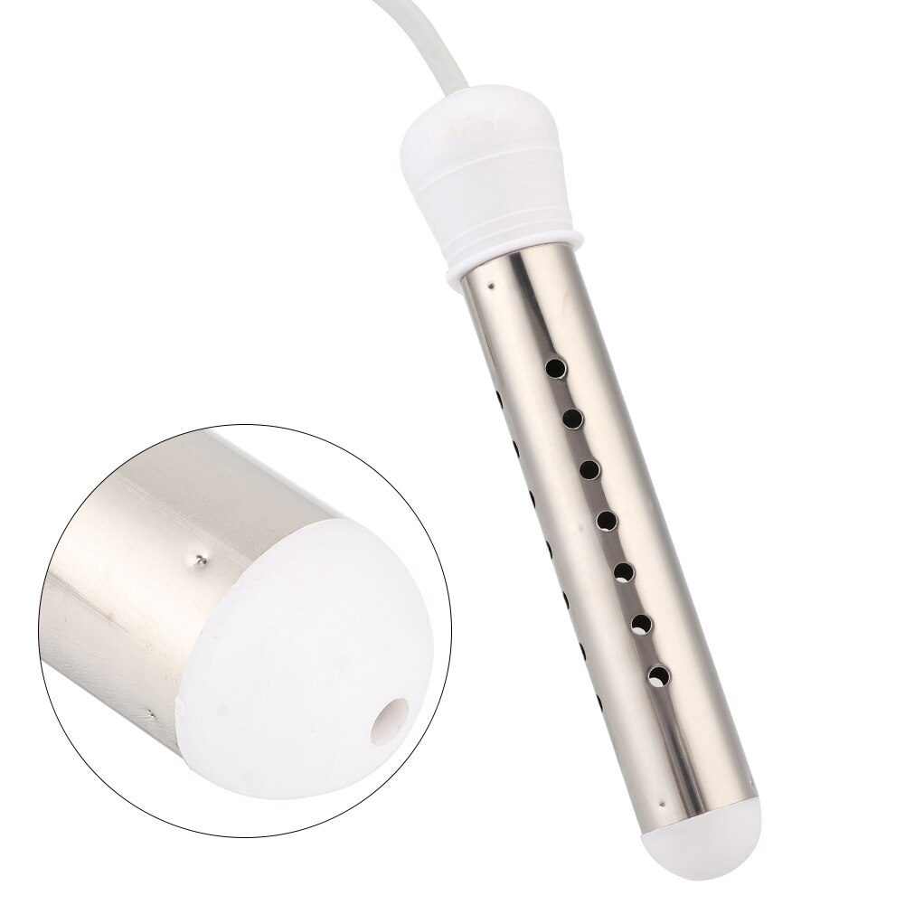 Calentador de inmersión de 2500W, varilla para calentar agua eléctrica de acero inoxidable para uso doméstico, enchufe AU, herramienta de 220V
