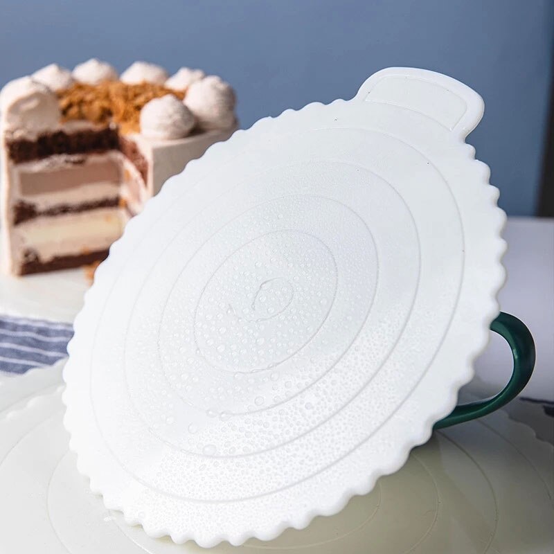 1PC 4/6/8/10inch Cake Boards Reusable Dessert Tray Plastic Cake Base Wedding Round Square Birthday Party