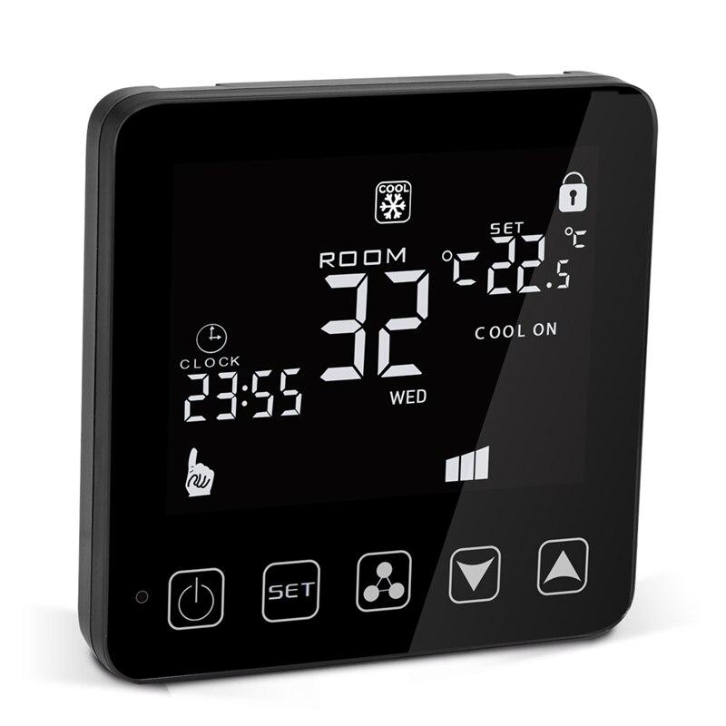 Hy08Ac-2-Wifi Lcd Hvac Air Conditioner Room Programmable Digital Ac Thermostat Programmable Thermostat