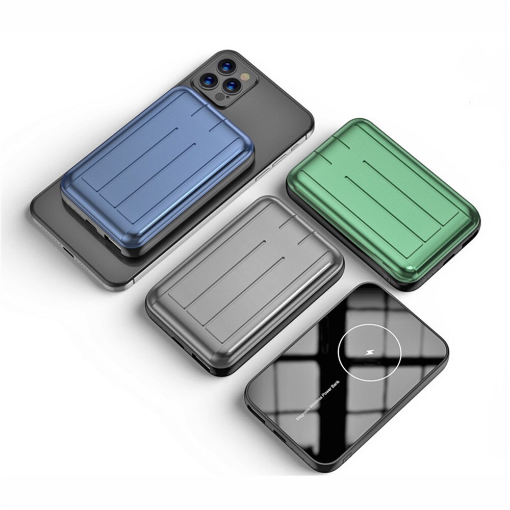 10000mah Magnetic Portable Wireless Power Bank 15W Fast Charger Mobile Phone External Battery for Iphone 13 12 11 Pro Max Xiaomi