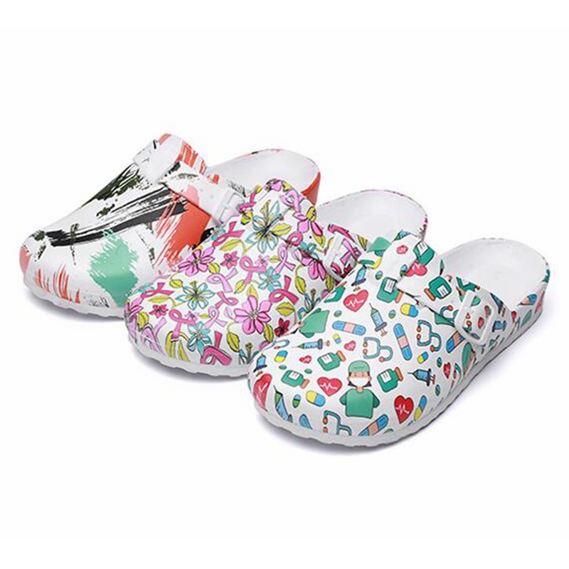 scrub slipper women EVA non-slip clogs scrubs Shoes Work Nursing SPA Beauty Salon Shoes sailor moon spa uniform