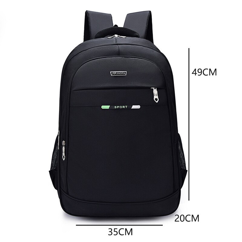 Large Capacity Men Backpack School Bags for Teenage Boys University Student High School Backpack Travel Casual Preppy Style