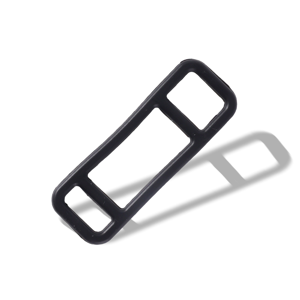 Correa elástica de silicona para grabadora de conducción de automóviles, vendaje fijo para espejo retrovisor, fijación DVR, accesorios de correas de goma: Verde militar