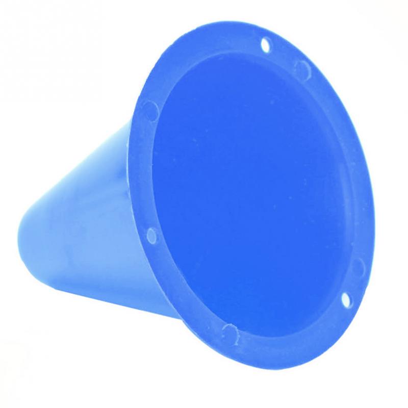 Lot de 10 marqueurs d'entraînement de Football, 8cm, panneaux de route, triangle, cône de route, marqueur d'obstacles, pile de train de vitesse
