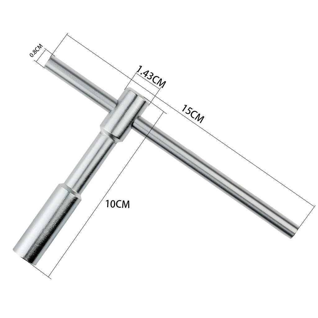 Llave inglesa con soporte ajustable, llave de reversa de alambre, 1 ud.