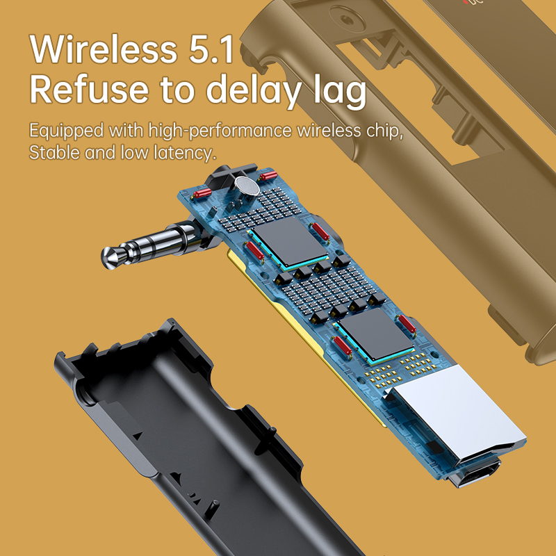 Bluetooth 5.0 Ontvanger Zender Cd Muziek Draadloze Audio Adapter Met Hd Mic Ondersteuning Tf Kaart 3.5Mm Aux Jack Voor Carkit