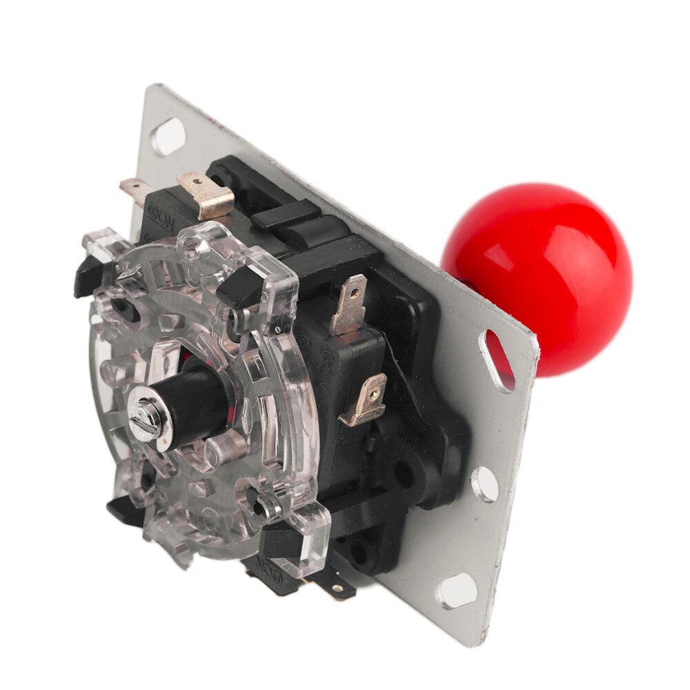 Arcade joystick DIY Joystick Red Ball 4/8 Way Joystick Fighting Stick Parts for Game Arcade Very rugged construction