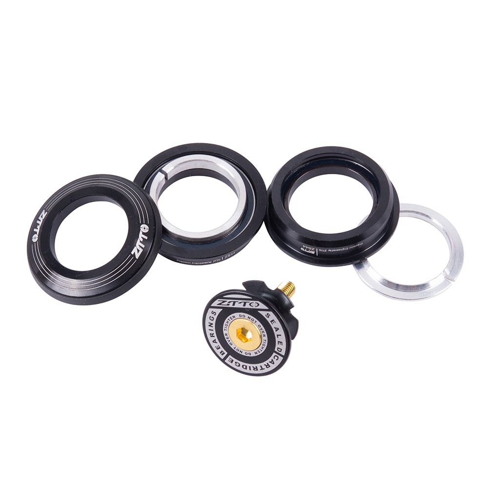 Ztto mtb cykel 4444s headset 44mm zs44 1-1/8 " 28.6mm lige rør gaffel mountain road cykel stel lav profil semi-integreret