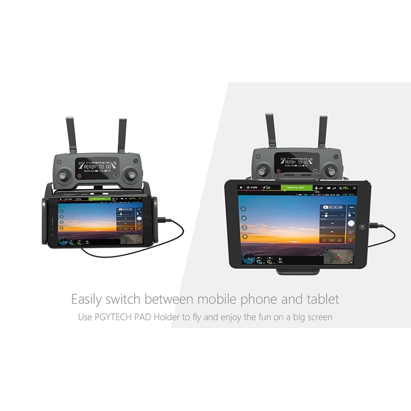 Pgytech Dji Mavic Air 2 Tablet Pad Houder Mavic 2 Pro/Zoom/Mavic Mini/Pro Afstandsbediening monitor Bracket Mount Voor Telefoon