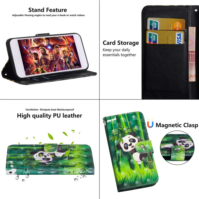 For Nokia 2 Case Nokia2 Case Flip Cover 5.0 PU Leather Phone Case For Nokia 2 TA-1029 TA-1035 TA-1007 TA-1023 TA 1029 1035 Case