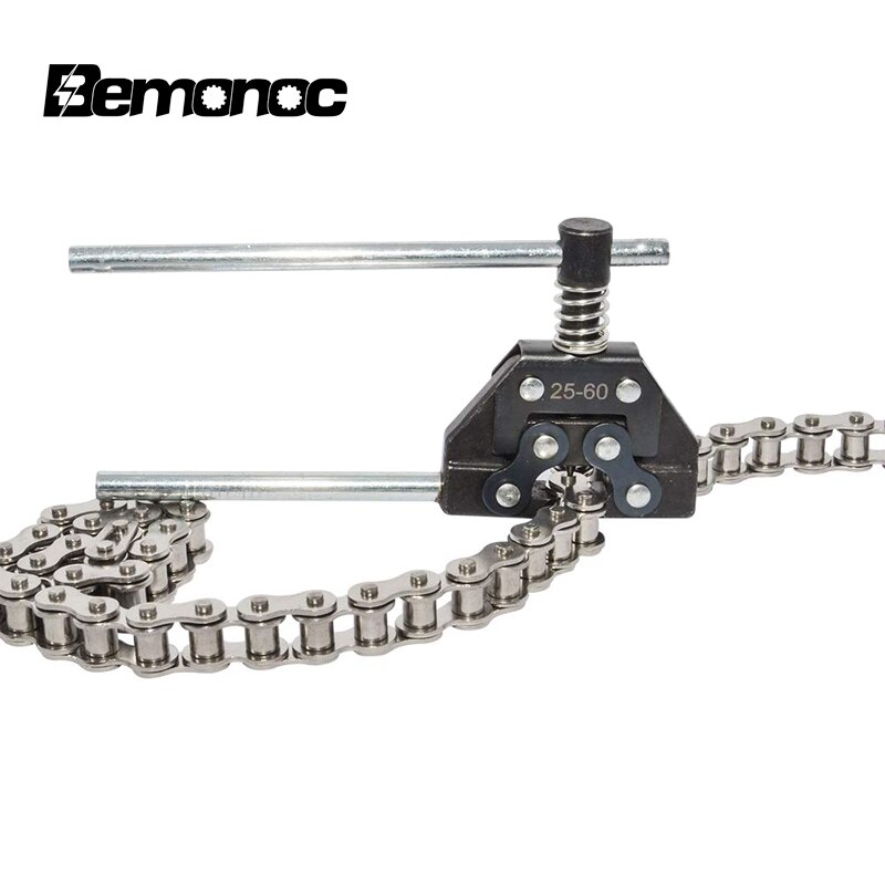 Bemonoc Roller Chain Detacher Breaker Cutter for Motorcycle Bicycle Go Kart ATV Chains Replacement #25#35#41#40#50#60 415H,428H