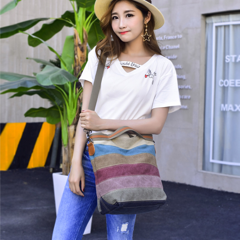 Brand Crossbody Tassen Voor Vrouwen Grote Messenger Bag Canvas Mode Handtassen Vrouwen Tassen Bolsas Top