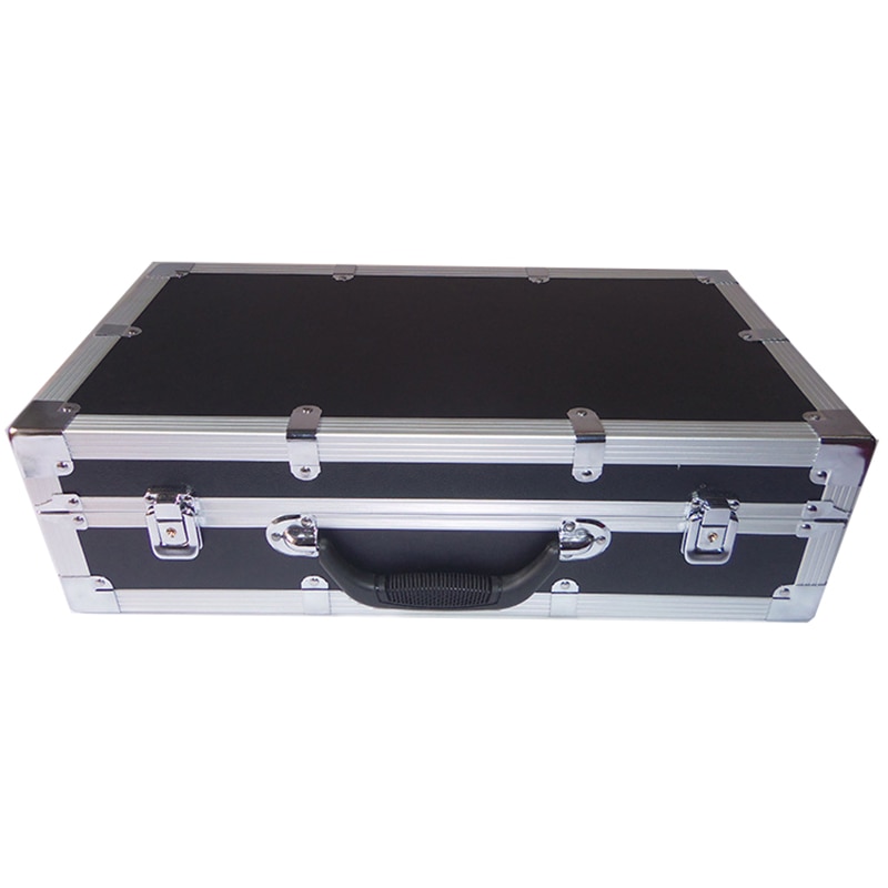 515x285x150mm Aluminum Tool Case Suitcase Toolbox File Box Impact Resistant Safety Case Equipment Camera Case with Foam