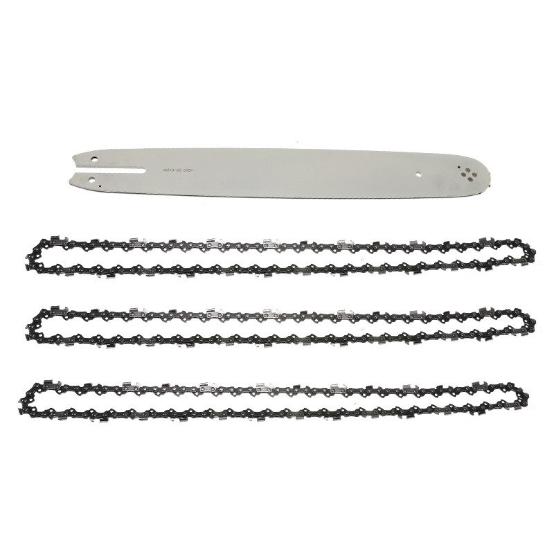 Barra guía con cadenas para motosierra, sierras de cadena de 16 pulgadas para STIHL 009, 012, 021, E180, MS180, MS190, MS250, 3 unidades