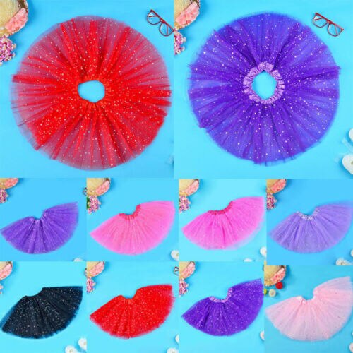 Toddler Kids Baby Girls Princess Party Pageant Wedding Tulle Tutu Flower skrits