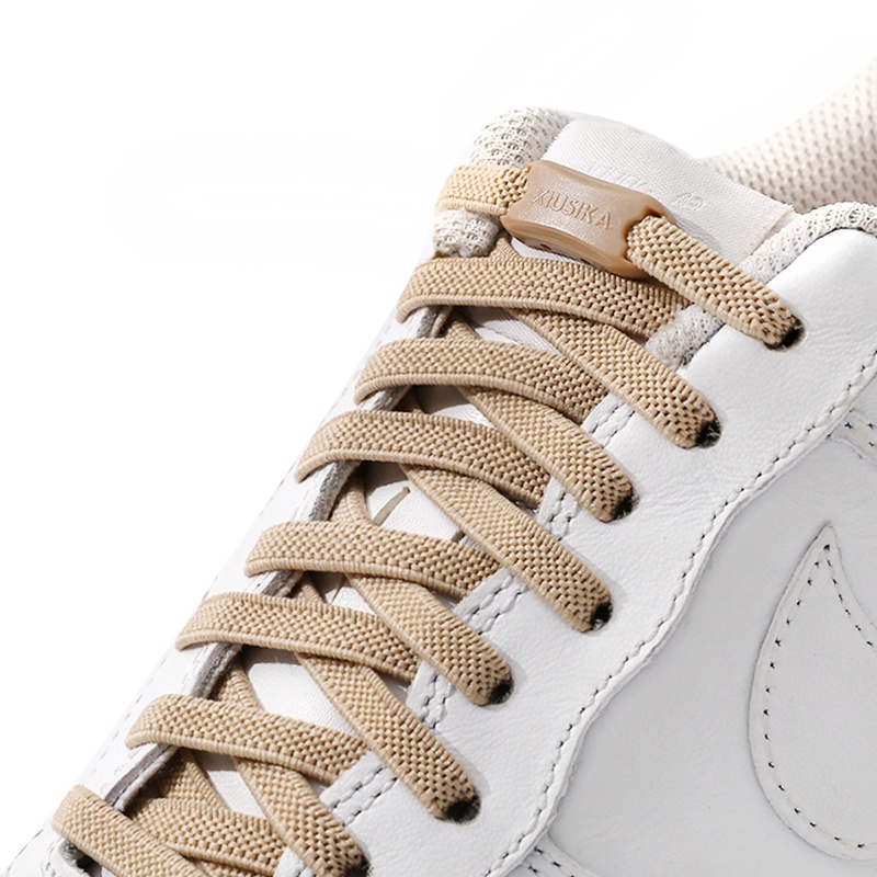 Cordones sin atar para zapatillas de deporte para niños y adultos, cordones elásticos para zapatos planos, cordones para perezosos, 24 colores, 1 par