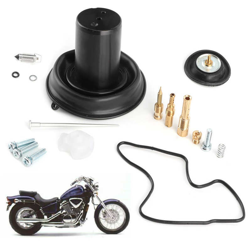 Kit de reparación de carburador de motocicleta, accesorios para Honda Steed Shadow VT VLX 600