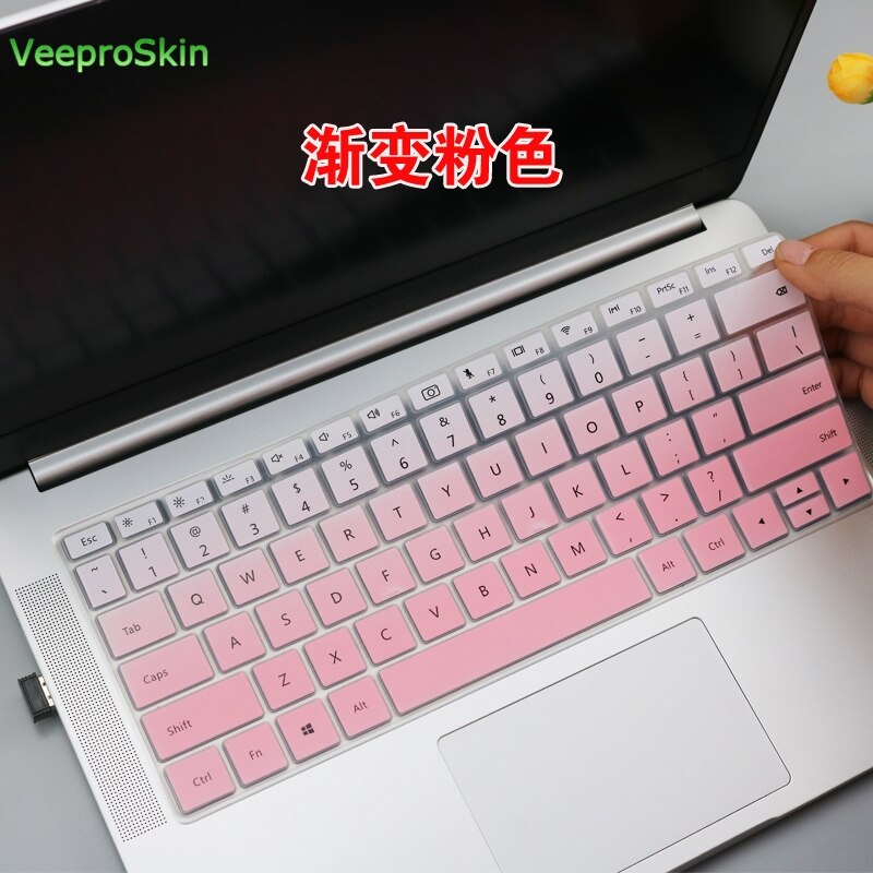 Laptop Keyboard Cover Protector skin for Huawei MateBook D 15 AMD Ryzen 15.6" for Huawei Mate Book D15: fadepink