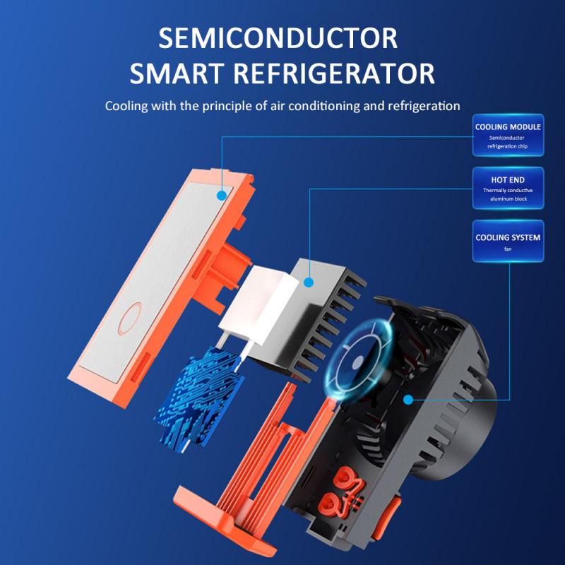 Clever temperatur Gamepad Kontrolle praktisch heizkörper Kalten Wind Griff Fan Telefon Kühler Regler
