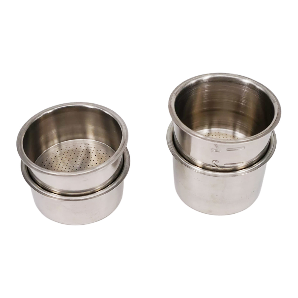 Filtro de reemplazo para máquina Espresso Delonghi EC680/EC685, 51mm, 2/4 tazas