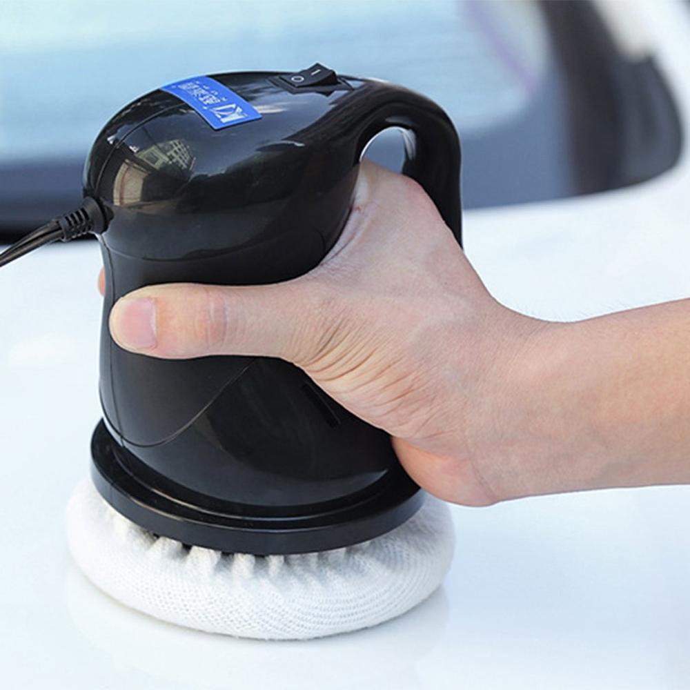 Ponceuse électrique 12V 80W Portable Auto véhicule polisseuse voiture polissage Machine ciré tampon cireuse nettoyant outils Kit