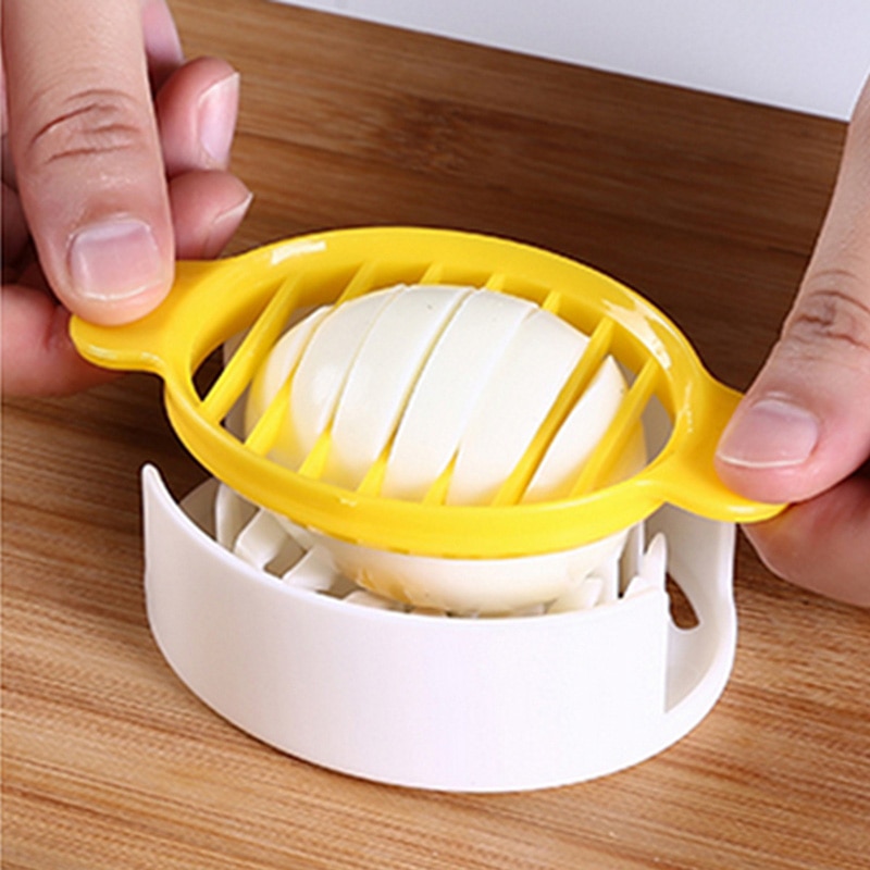 3 In 1 Multifunctionele Ei Cutter Ei Snijmachines Snijden Voor Hardgekookte Fruit Garneer Ei Slicer Koken Gereedschap Keuken Gadgets