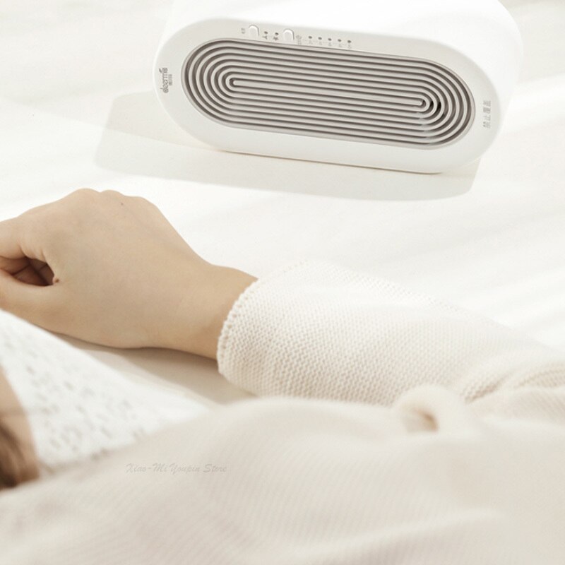Deerma 250w elektrisk mini fan heater desktop hjemmekontor opvarmning komfur radiator varmere maskine til kold vinter