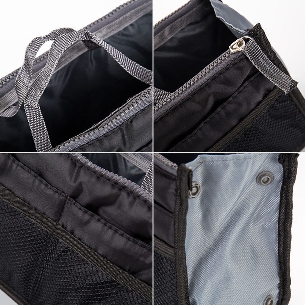 Organizer Insert Bag Nylon Travel Organizer Insert Handtas Portemonnee Grote Liner Lady Make Vrouwen Cosmetische Tas Goedkope Vrouwelijke Tote