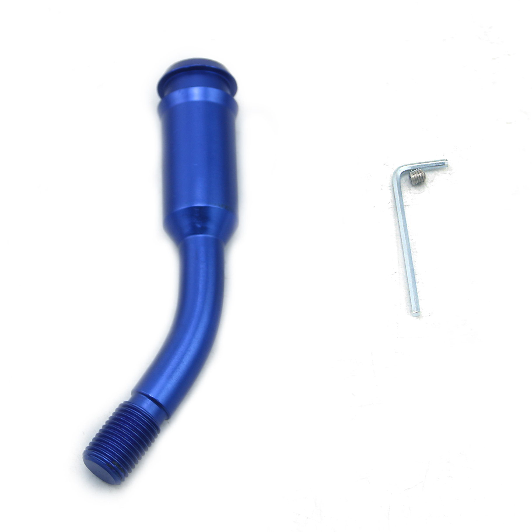 Aluminum Extension Gear Shifter Lever Bending Shift Stick For VW T3 / T25 1985 - 1992: Blue