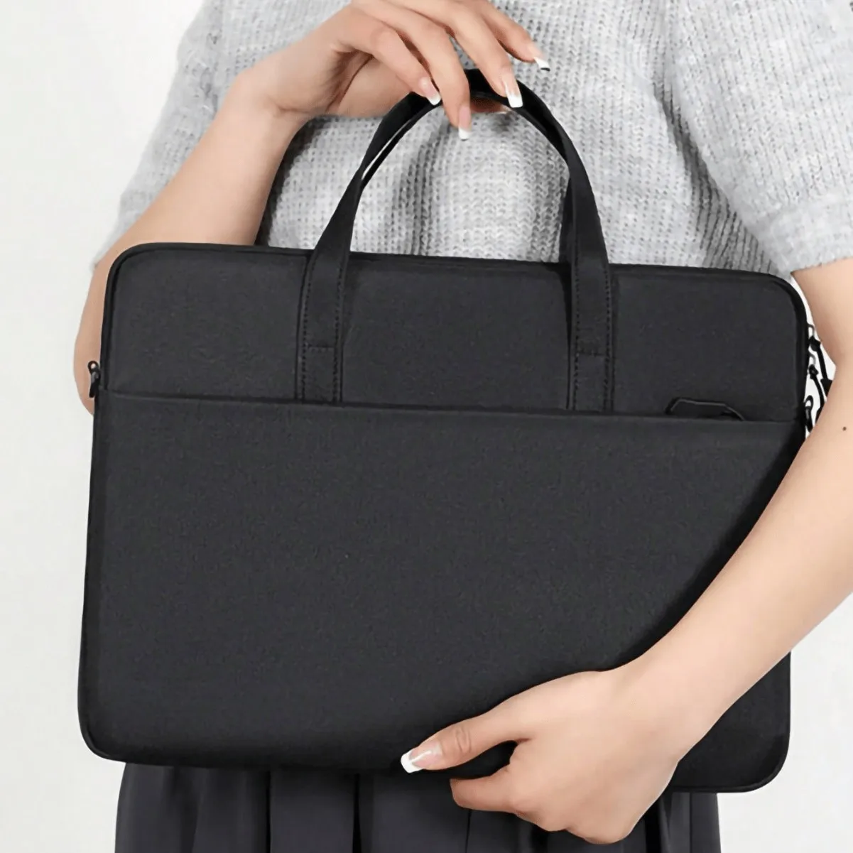 Lightweight Handheld Laptop Bag 14 Inch Single Shoulder Notebook Computer Bag Bag Stylish Interior Case
