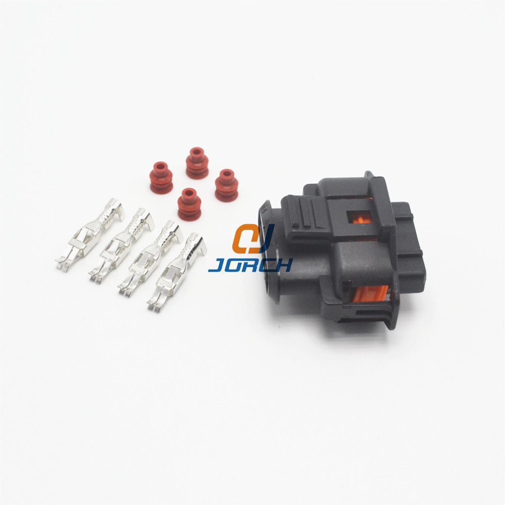 10 sets Kit 4 pin waterdichte automotive connector auto Boschs Zuurstof Sensor Plug 1928403736