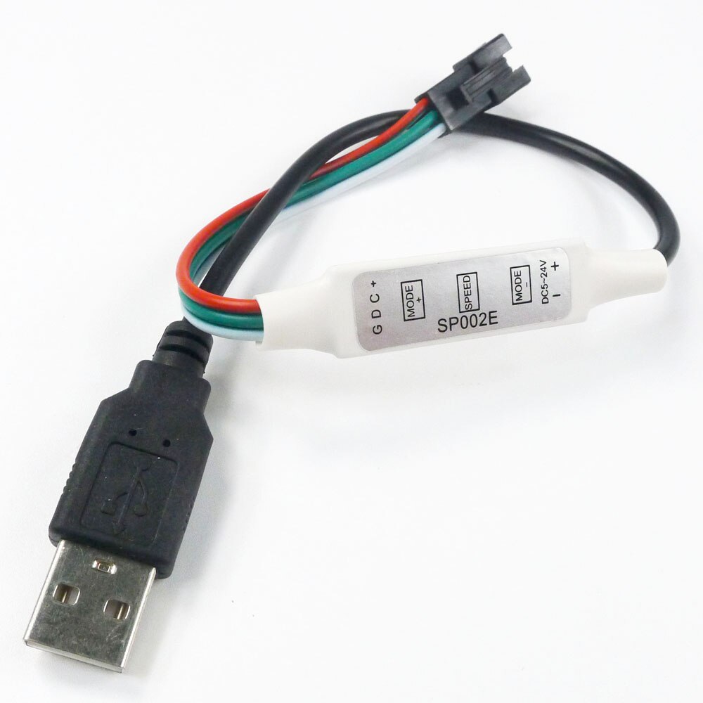 DC5-24V SP002E 3key mini Controller USB/DC connect... – Grandado