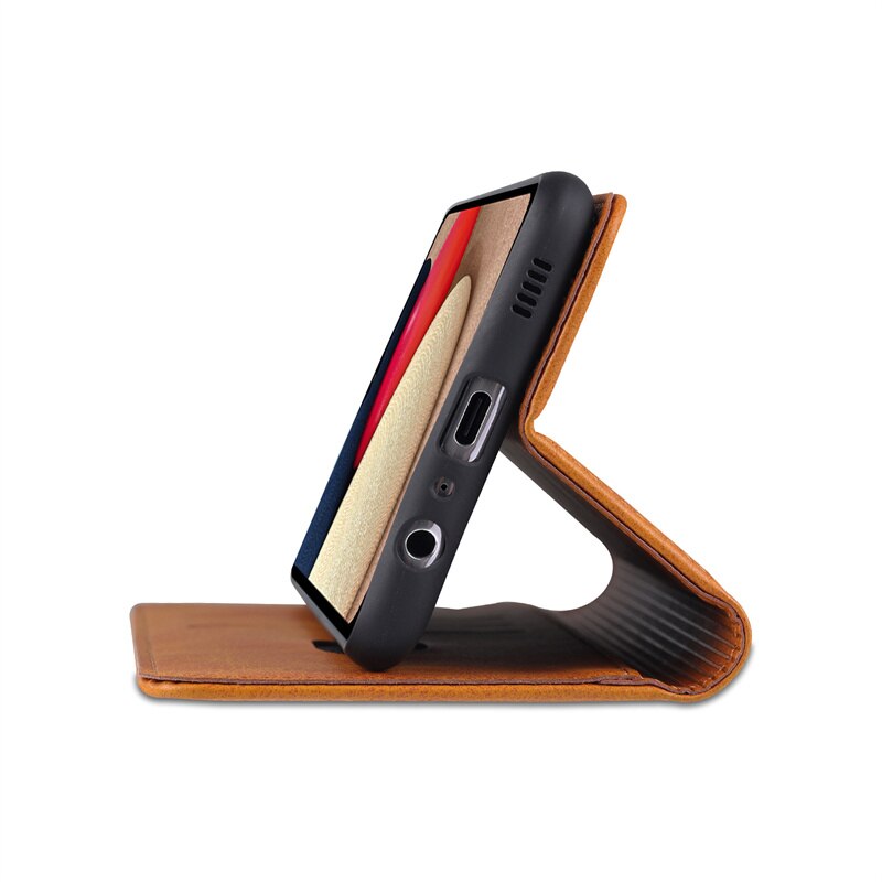 A02S Etui SM-A025F/DS Etui do Samsung Galaxy A02S A03S A02 S A 03 S A 03 S okładka książki stojak portfel gniazdo kart kabura Coque torba