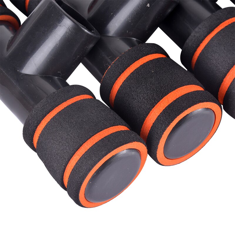 2 uds Barra de realce ABS Fitness en forma de H barra de realce barras de soporte herramienta Fitness pecho entrenamiento ejercicio esponja ejercitador con sujeción para las manos
