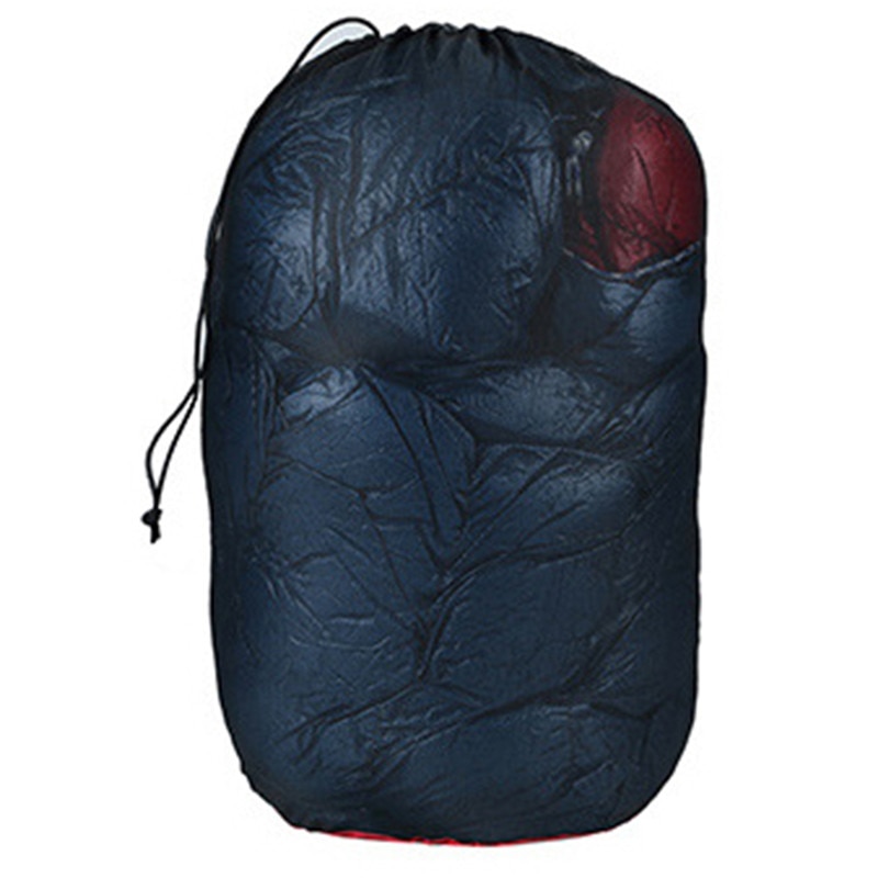 Compression Sack Outdoor Hiking Ultralight Camp Sleeping Bag Cover Pouch Clothing Stuff Drawstring Closure Red