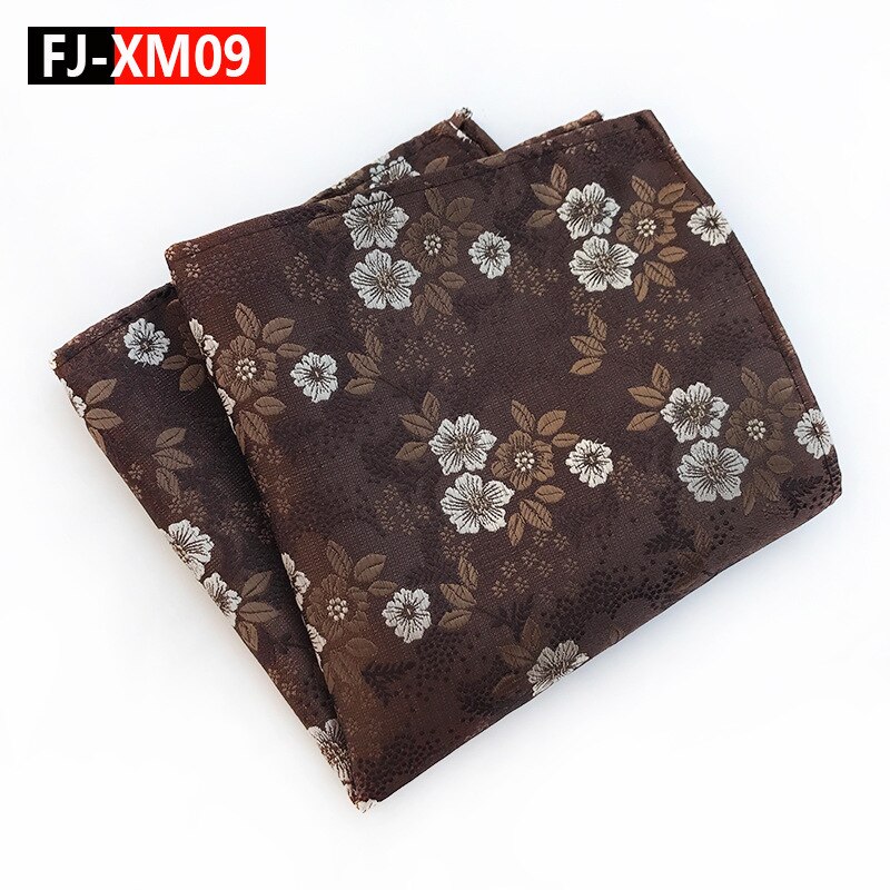 Plum Flower Suit Pocket Handkerchief Chest Silk Napkin Towel Pocket Square: FJ-XM09