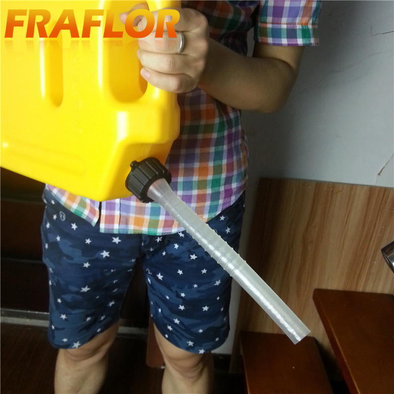 Yellow 10L Fuel Tank Cans Spare Plastic Petrol Tanks Mount Motorcycle Car Jerrycan Gas Can Gasoline Oil Container Fuel-jugs