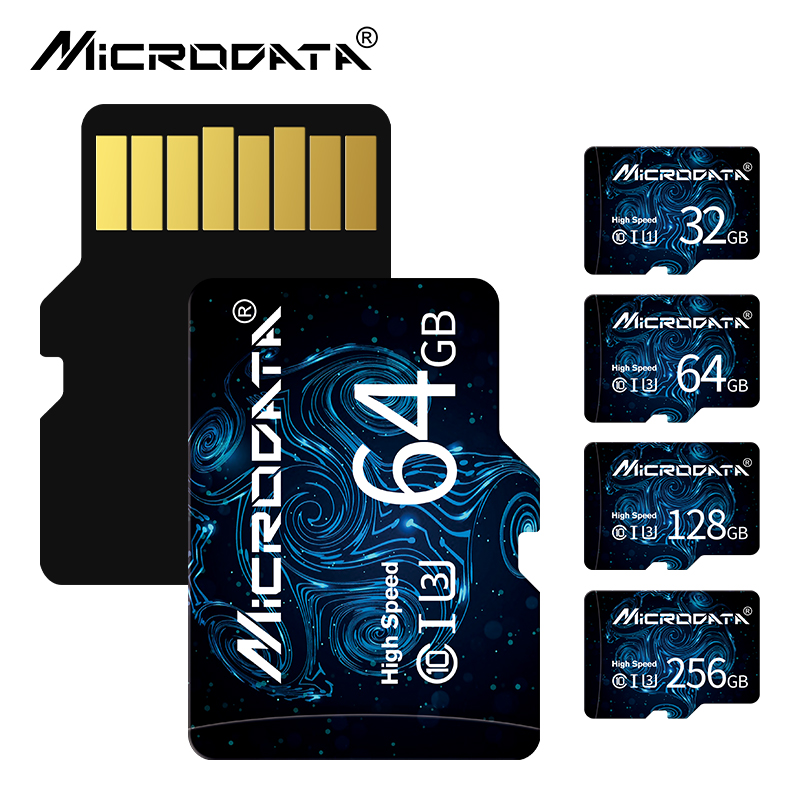 High Speed Flash Memory Card 4GB 8GB 16GB Mirco TF SD Card 256GB 128GB 64GB 32GB Class 10 U3 Cartao De Memoria for Smartphone PC