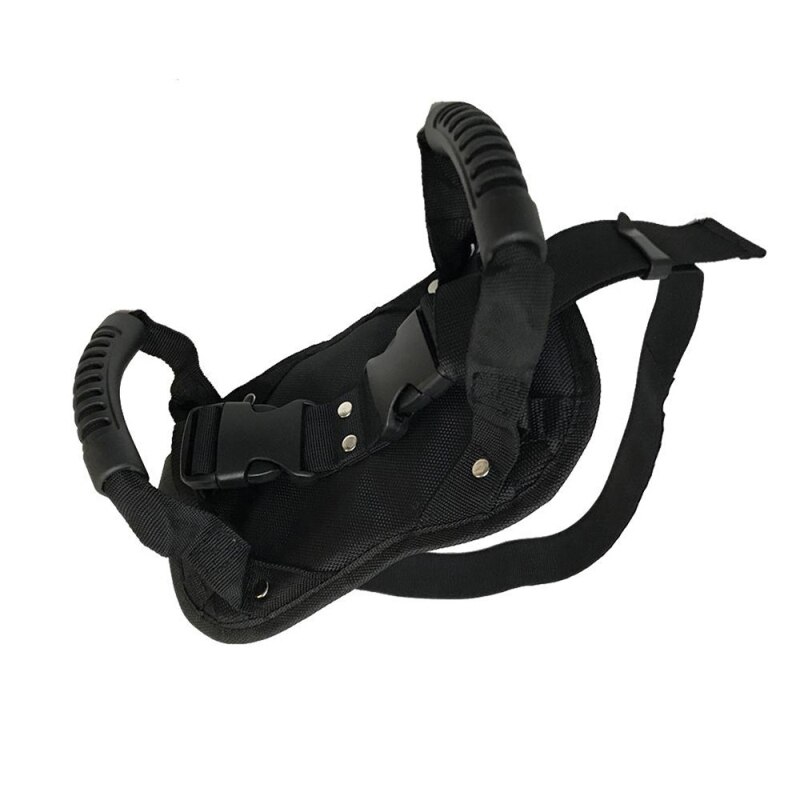 1PCS Motorcycle Passenger Kids Children Safety Belt Rear Seat Grab Grip Handle Belly Strap Black Armrest Protective Accessories